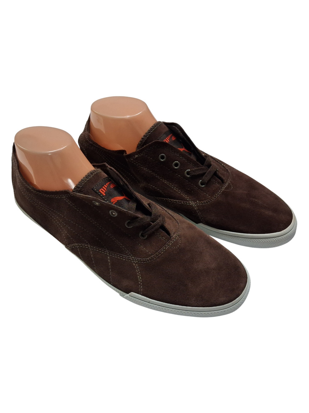 Puma Tekkies Hunger Brown Suede Casual Sneakers Mens Size 14 Shoes Vintage New
